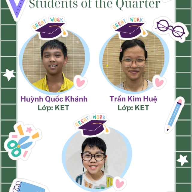 Vinh danh những học viên có thành tích học tập xuất sắc ở Quý I 2026