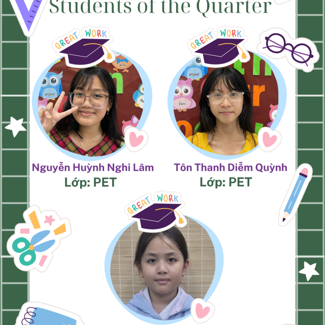 Vinh danh những học viên có thành tích học tập xuất sắc ở Quý I 2026