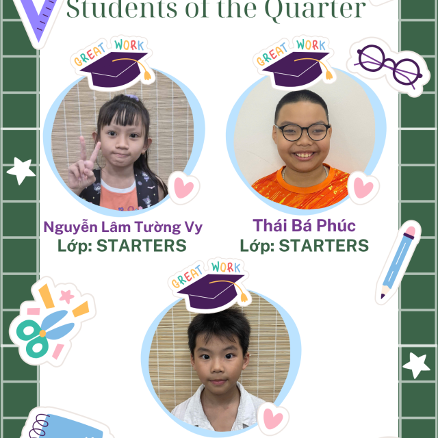 Vinh danh những học viên có thành tích học tập xuất sắc ở Quý I 2026