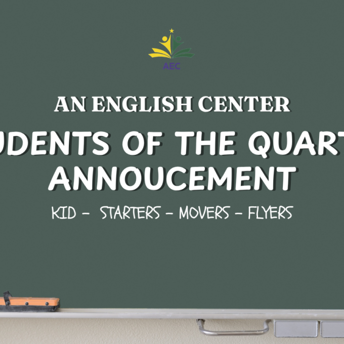 Outstanding students of the quarter (3rd Quarter) of 2026 